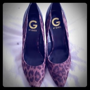 G by Guess Leopard Heels